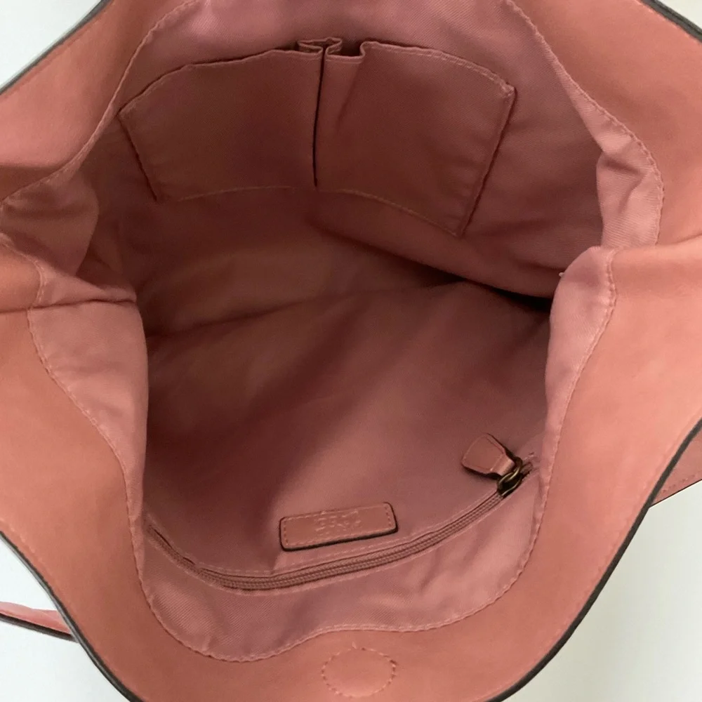 FRYE, EUC pink shoulder bag - Picture 8 of 12